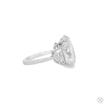 Oval Diamond Engagement Ring 70513 - Image 3
