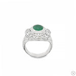 Emerald Crest Filigree Ring 70516 - Image 8
