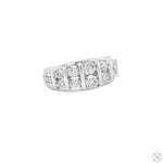 Double Row Diamond Band Ring 70525 - Image 2