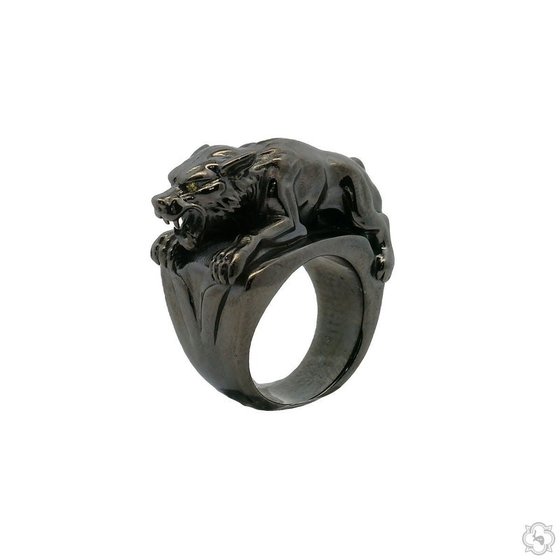 Alpha Wolf Ring .925 Silver 70528 - Image 2