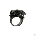 Alpha Wolf Ring .925 Silver 70528 - Image 6