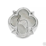 TraxNYC Logo Ring Platinum 70529 - Image 2