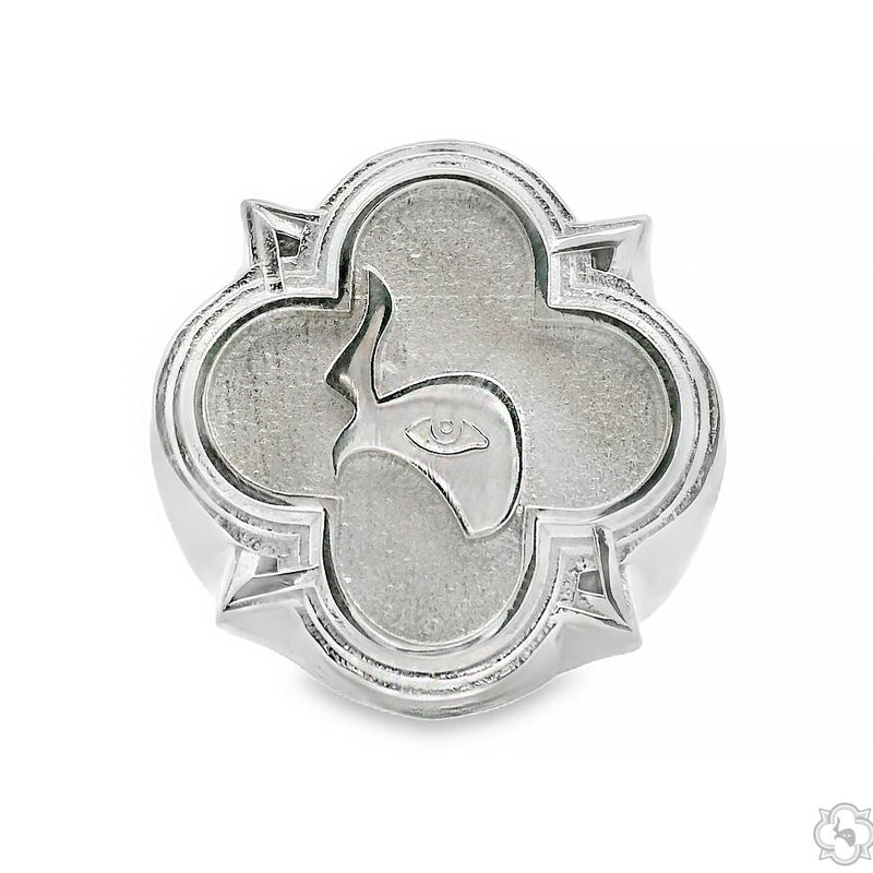 TraxNYC Logo Ring .925 Silver 70530 - Image 2
