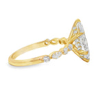 Marquise Diamond Engagement Ring  2 CT 71343