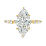 Marquise Diamond Engagement Ring 3 CT 71345