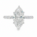 Marquise Diamond Engagement Ring 3 CT 71345