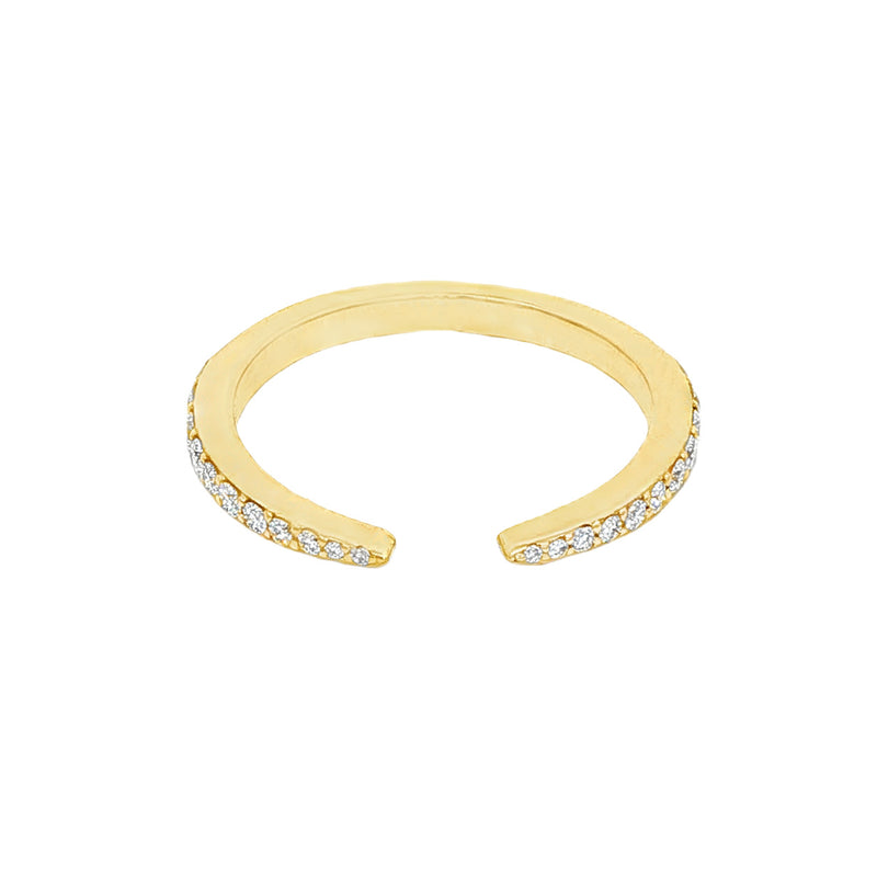 Thorn Diamond Open Ring 71129