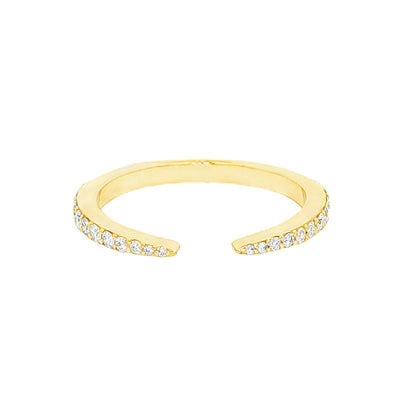 Thorn Diamond Open Ring 71129