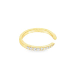 Thorn Diamond Open Ring 71129