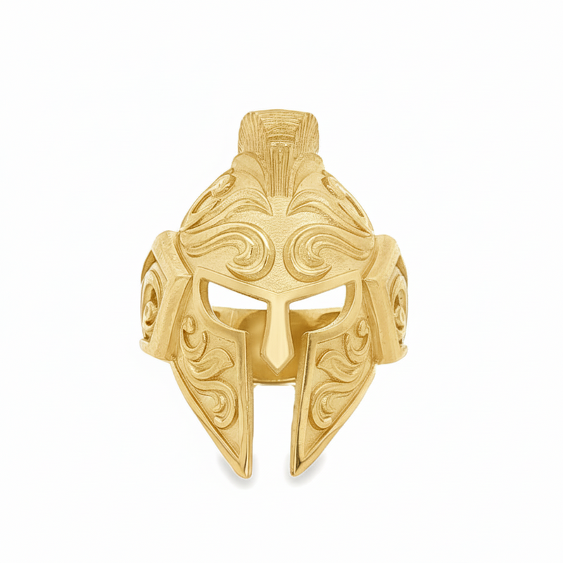 14K Gold Trojan Warrior Ring 71133