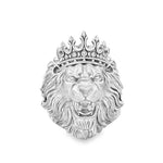 Royal Lion Head Silver Ring 71131