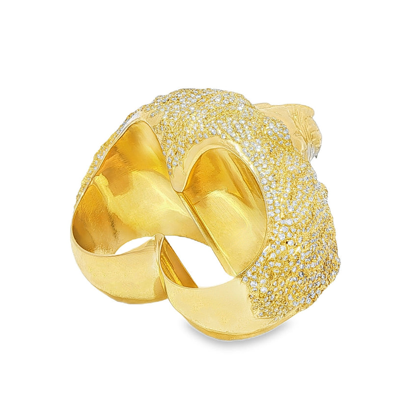 Lion Power Diamond Ring 71140