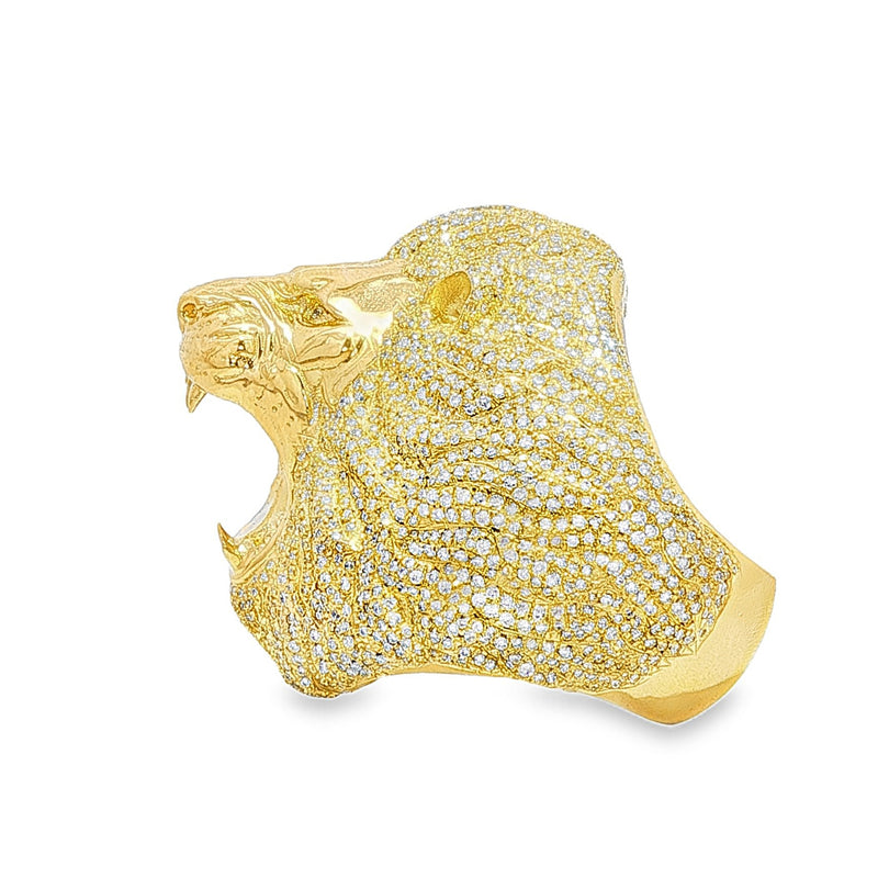 Lion Power Diamond Ring 71140