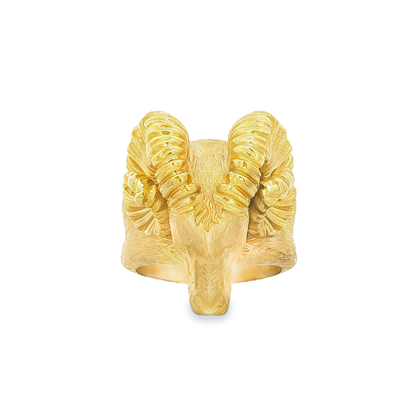 Ram Head Statement Ring 71126