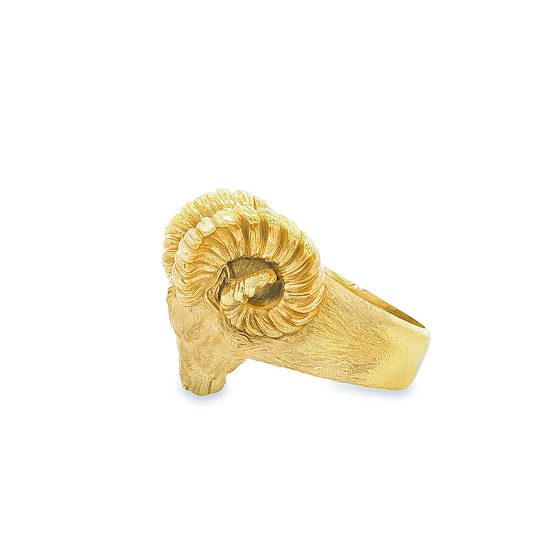 Ram Head Statement Ring 71126