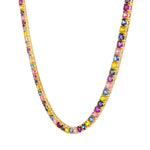 10 Pointer Multicolor Tennis Chain 71396