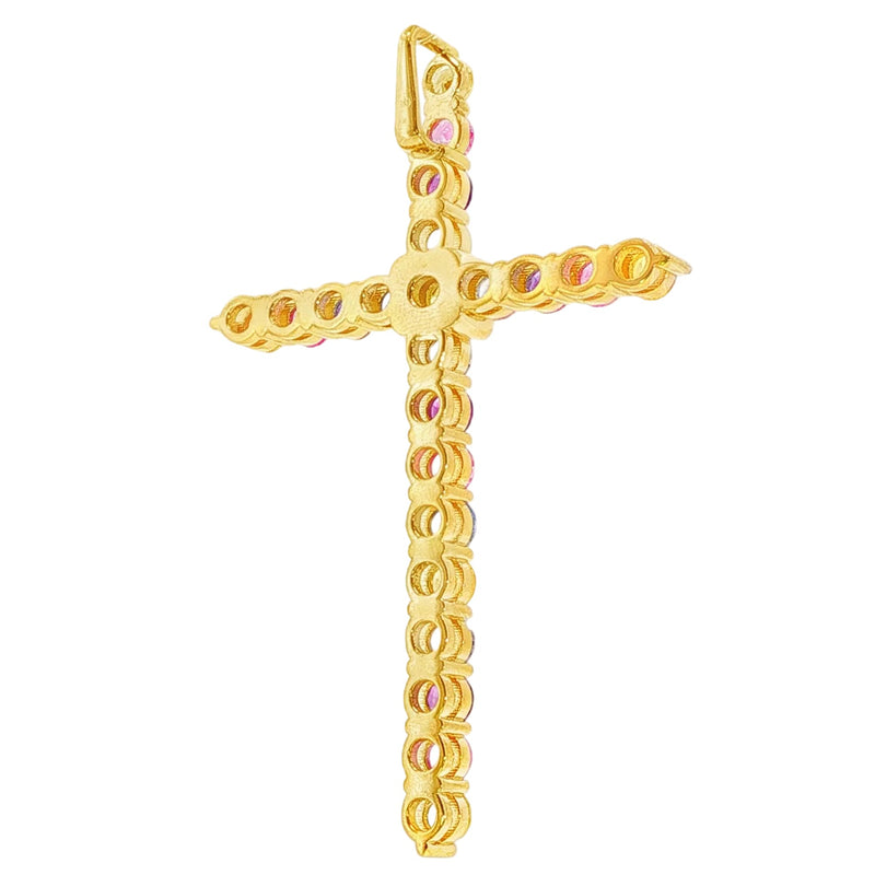 Multicolor Cross Pendant 71397