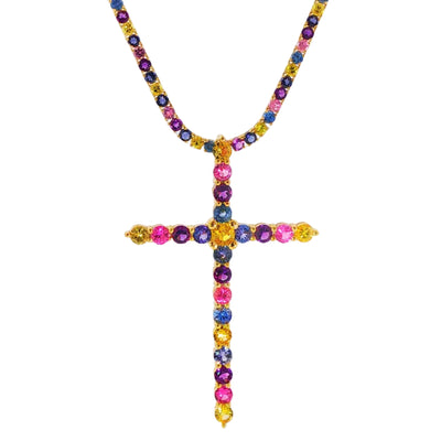 10 Pointer Multicolor Cross Set 71398