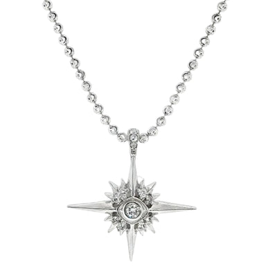 Mini UFO Diamond Pendant 71414