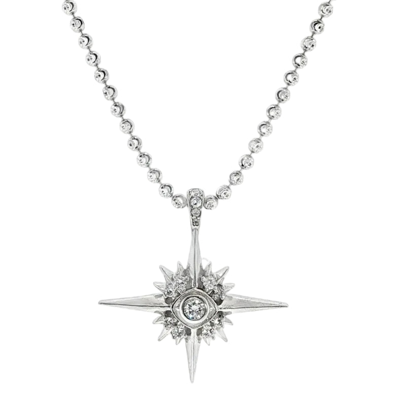 Mini UFO Diamond Pendant 71414