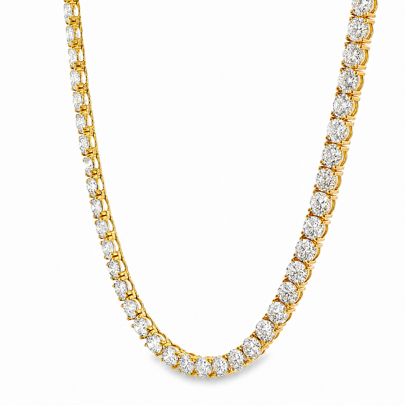 75 Pt Diamond Tennis Chain 71716