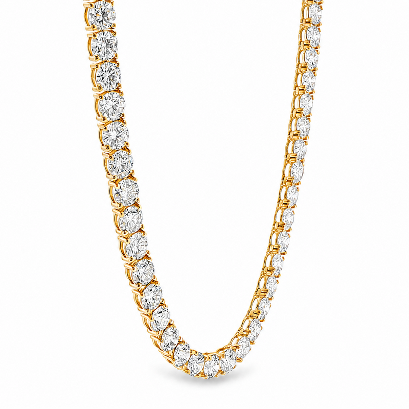 75 Pt Diamond Tennis Chain 71716