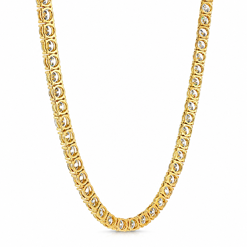 75 Pt Diamond Tennis Chain 71716