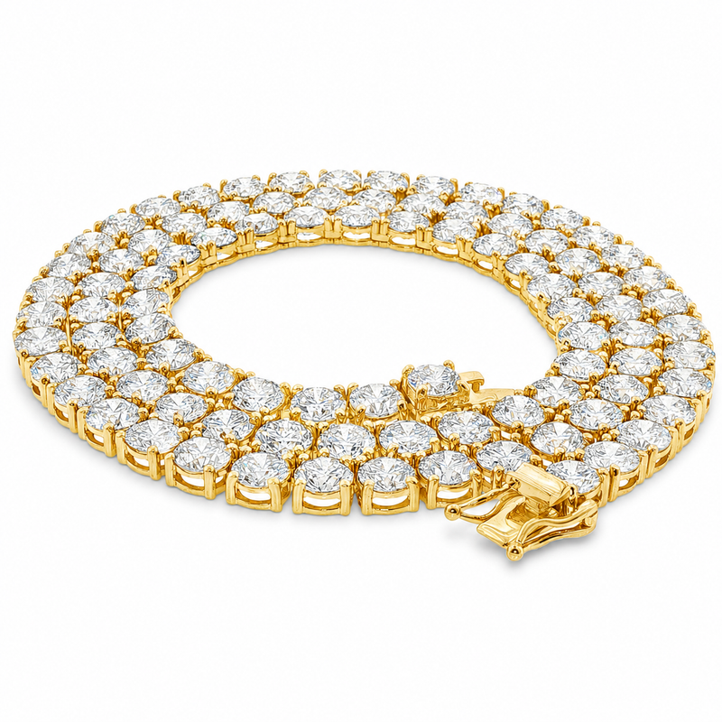 75 Pt Diamond Tennis Chain 71716