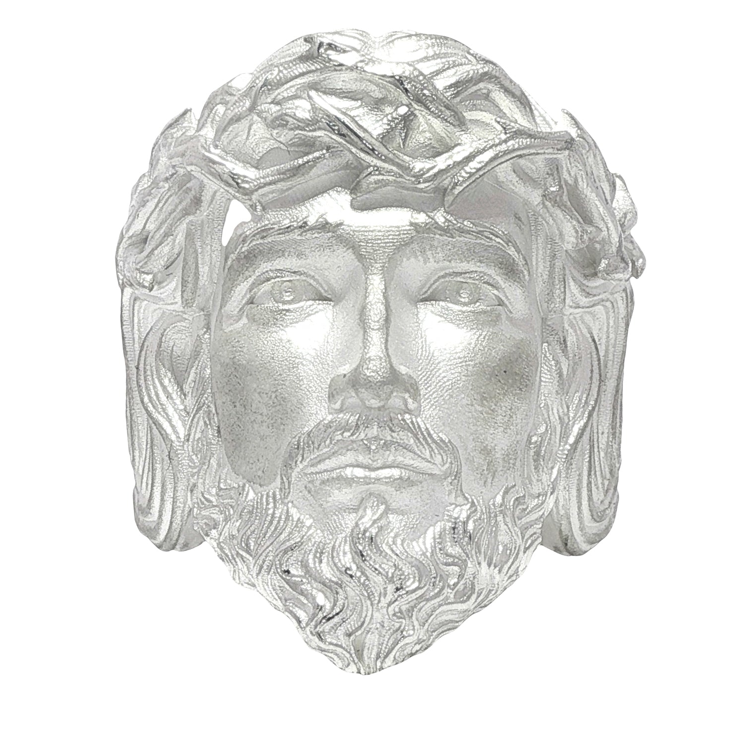 Jesus face シルバーリング　ビンテージ品 TraxNYC Jesus Ring 71040 | TraxNYC