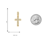 Diamond Cross Pendant Small 65954