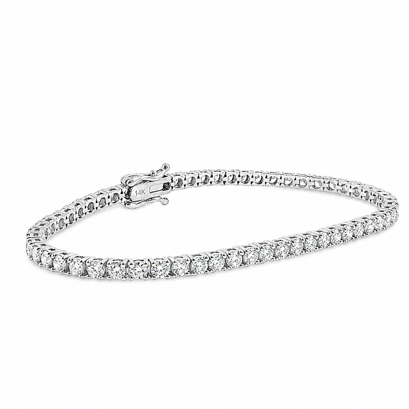 7 Pt Lab Diamond Tennis Bracelet 71775