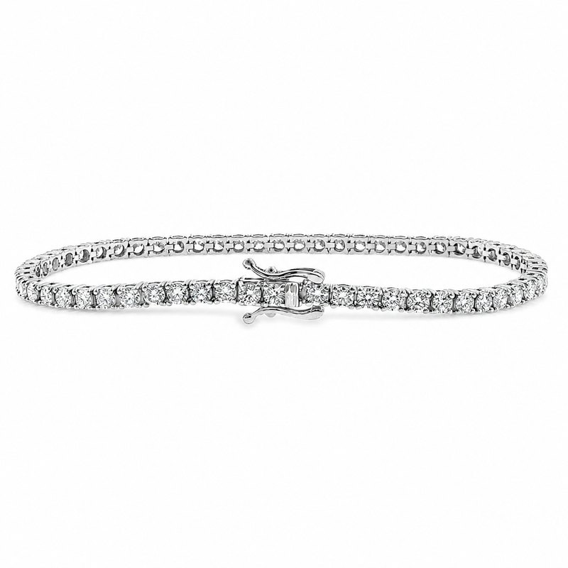 7 Pt Lab Diamond Tennis Bracelet 71775
