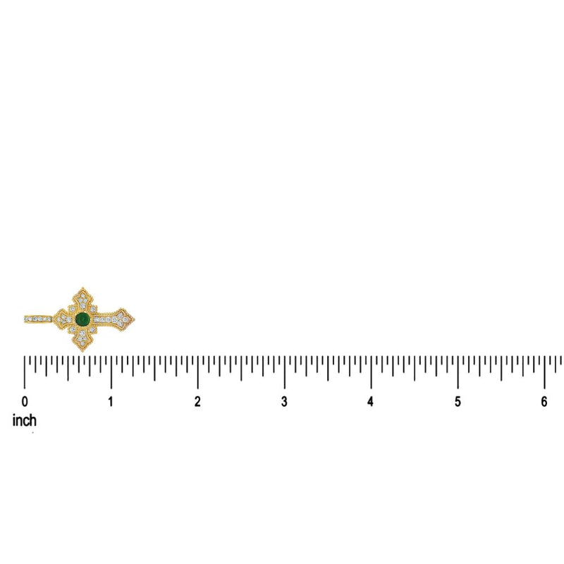 10K Gold Eternal Hope Cross Pendant, photo 9 of 9