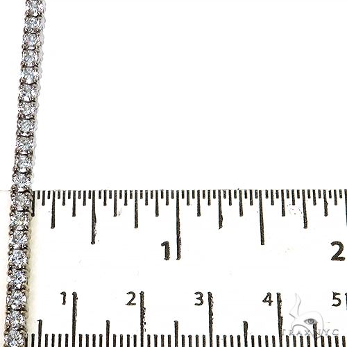 8 Pointer Diamond Tennis Chain (Lab) 68482 - Image 5