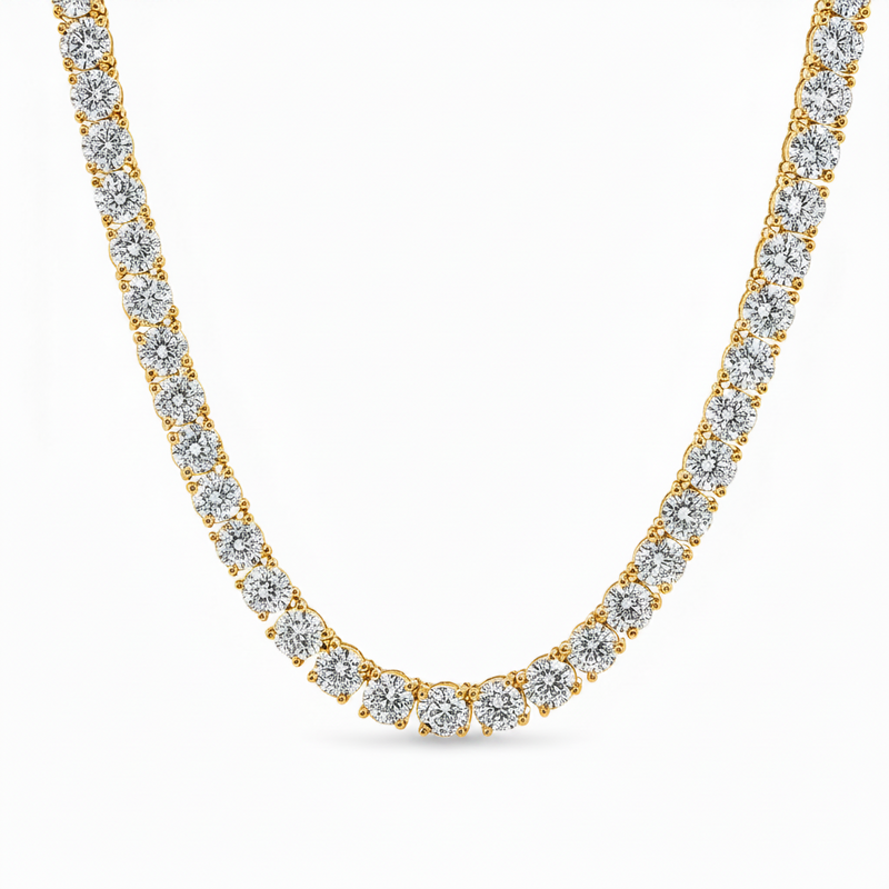 80 Pt Diamond Tennis Chain 71717