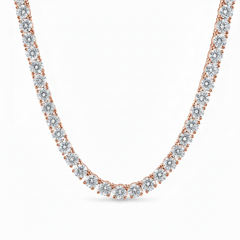 80 Pt Diamond Tennis Chain 71717