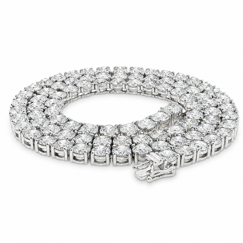 80 Pt Diamond Tennis Chain 71717