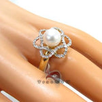 Diamond Pearl Flower 8409 - Image 8