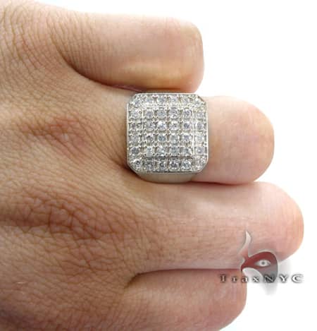 TraxNYC Light 14k White Gold Ring 8430 - Image 9