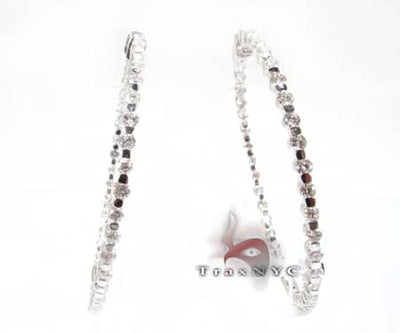 TL Hoop Earrings 8432 - Image 1