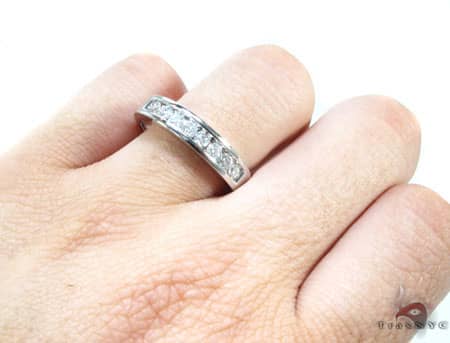 White Octostone Ring 8574 - Image 8