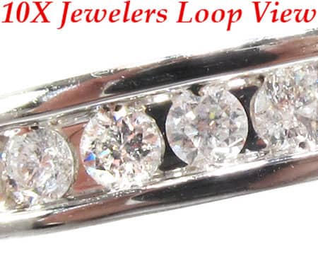 White Octostone Ring 8574 - Image 3