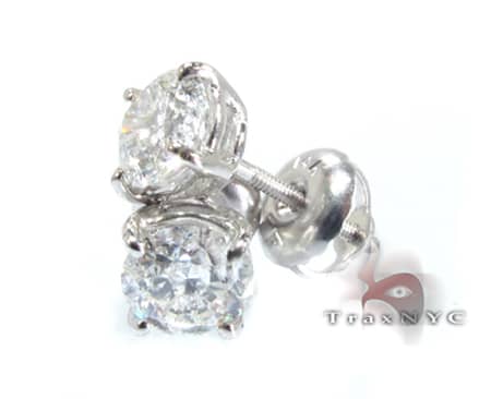 Custom Jewelry - Classic Studs H Color VS2 Clarity 8794 - Image 1