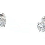 Custom Jewelry - Classic Studs H Color VS2 Clarity 8794 - Image 2