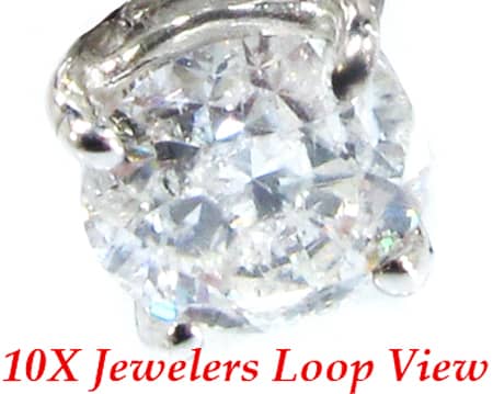 Classic Single Stud E Color VS2 Clarity 8795 - Image 4