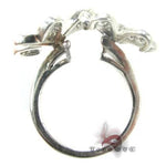 Ladies Dual Flower Band 8929 - Image 5