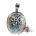 Blue Topaz Pendant 2 9053 - Image 4