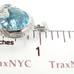 Blue Topaz Pendant 2 9053 - Image 7