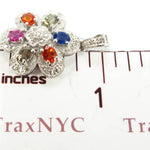 Multi Colored Gemstone Pendant 9058 - Image 7