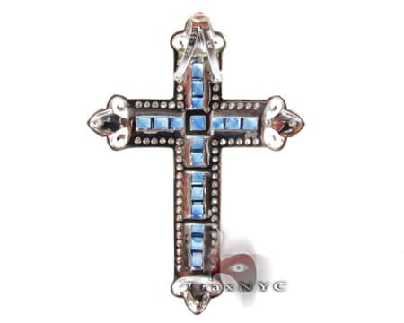 Ladies Sapphire Cross 9065 - Image 4